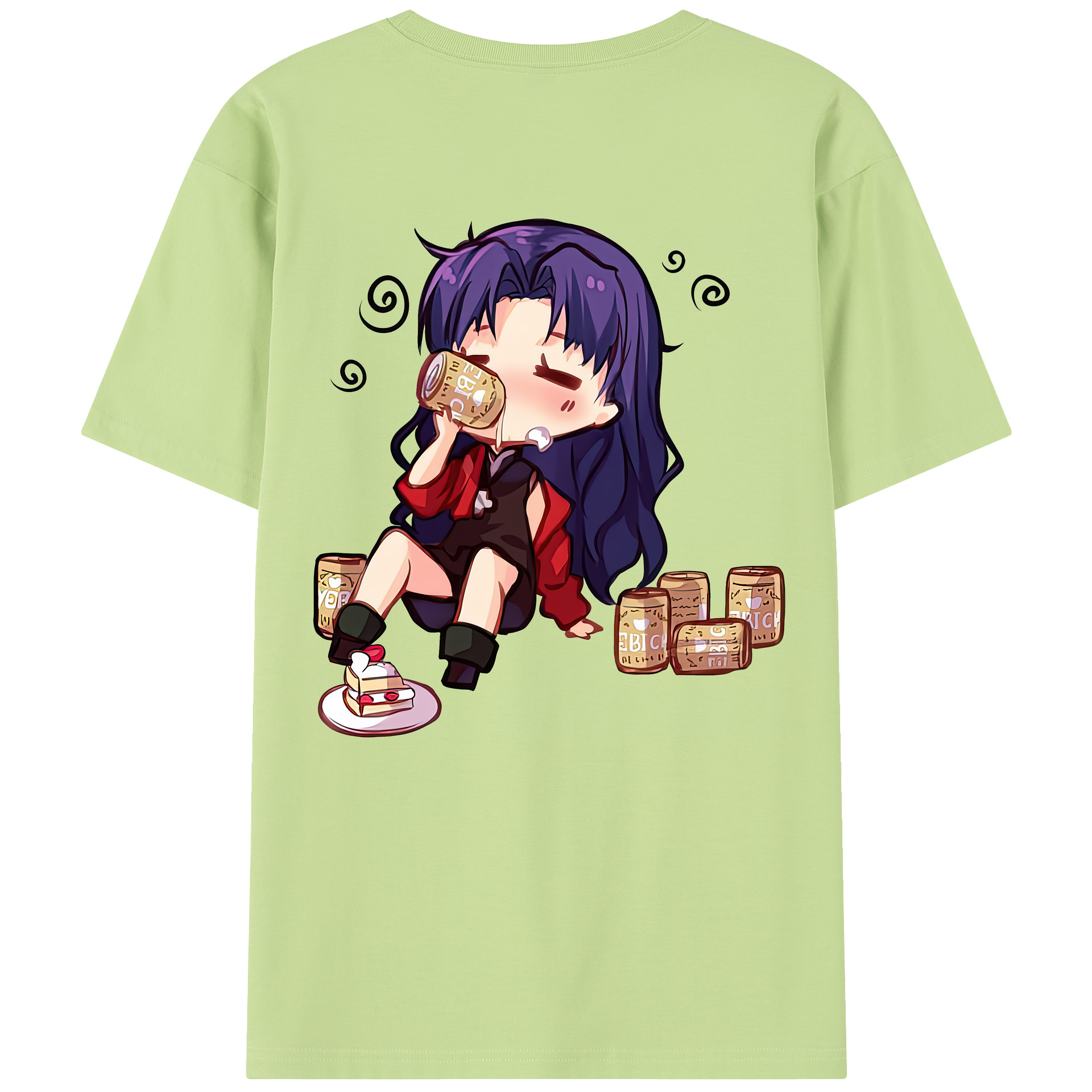 （画像用） EVA 新世紀エヴァンゲリオン 綿100％半袖Tシャツ（背面プリント）